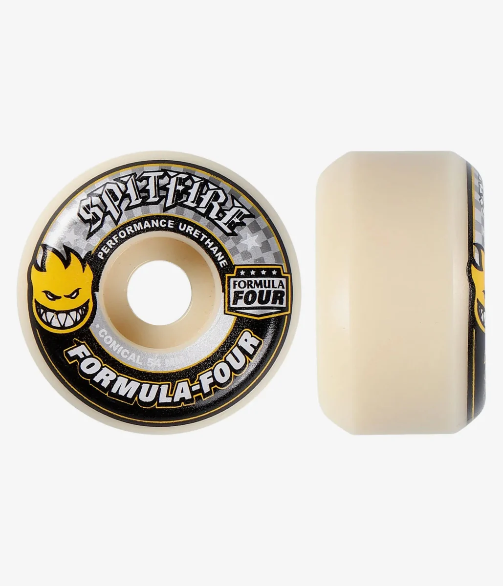 54 mm F4 99D Conical Yellow Print - Roues de Skate – Image 5